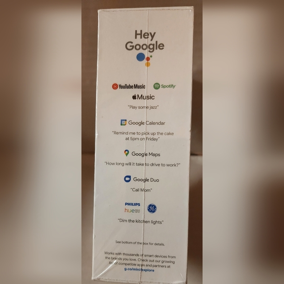 Google Alexa Mini Nest NIB - Picture 4 of 4